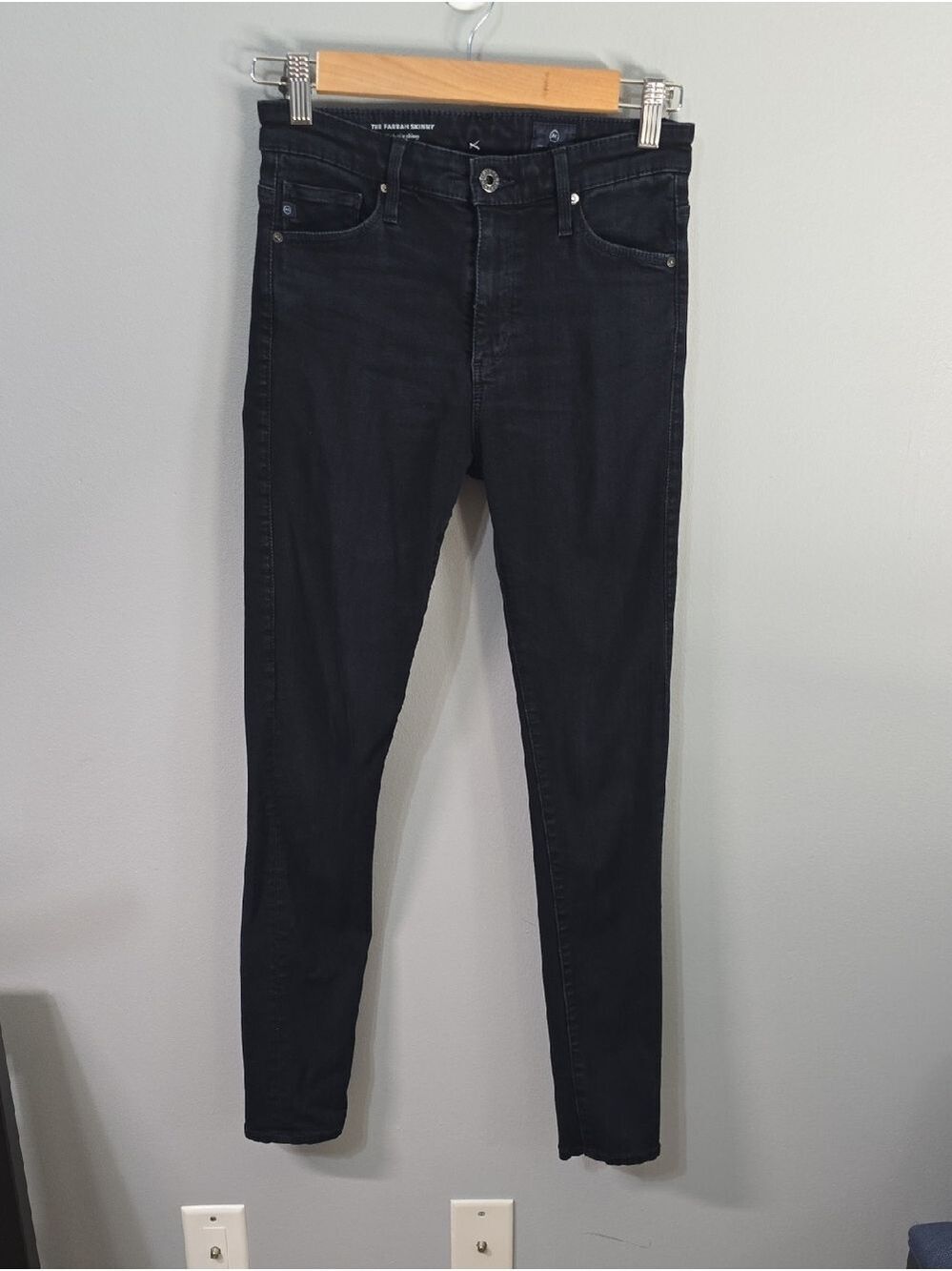 Ag Adriano Goldschmied Jeans Women's Size 0 Size 25 Farrah Skinny High-rise‎